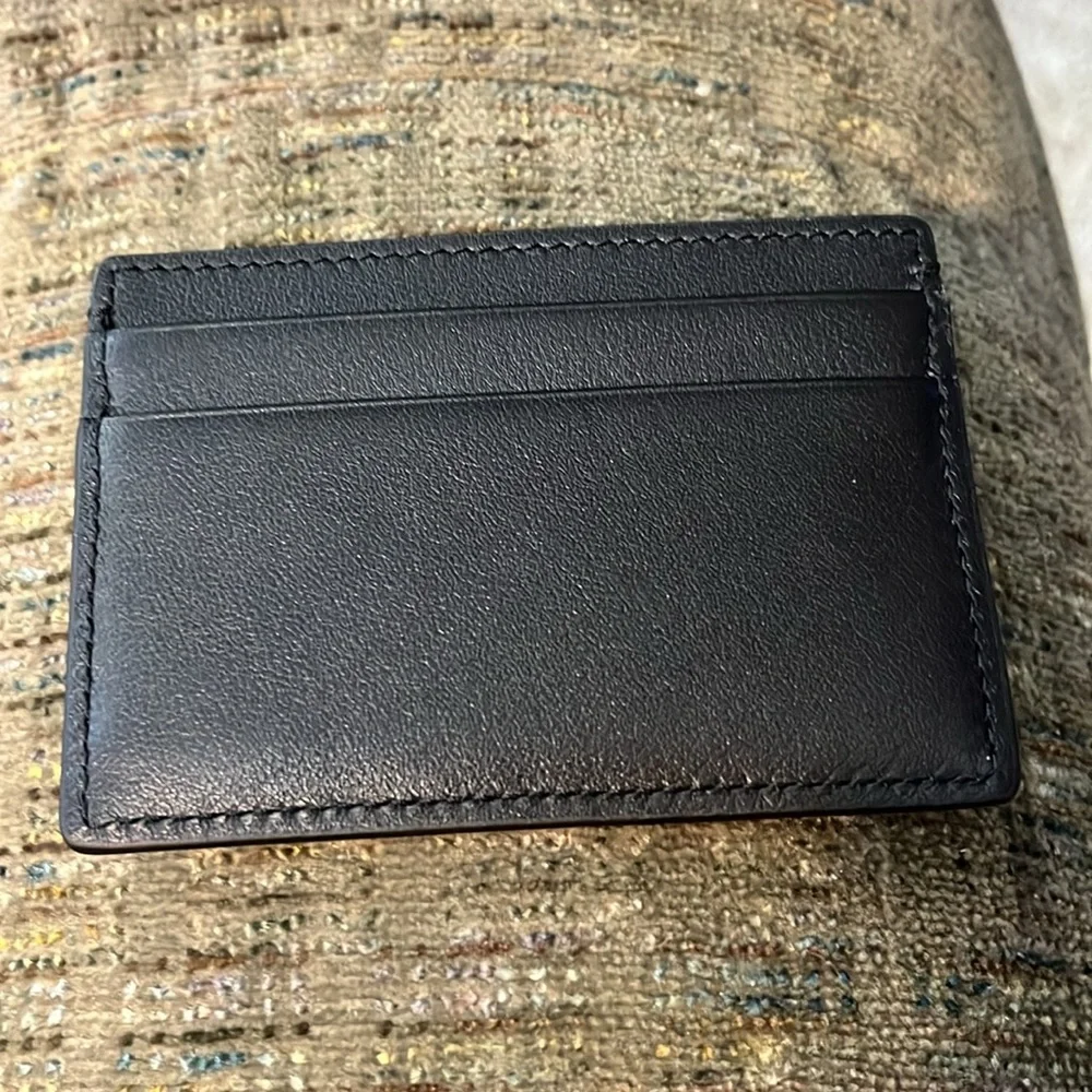 Versace Black and Gold Card Holder - Picture 3 of 5